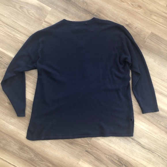 Sarah Bentley womens navy blue sweater size 2X - Picture 5 of 5